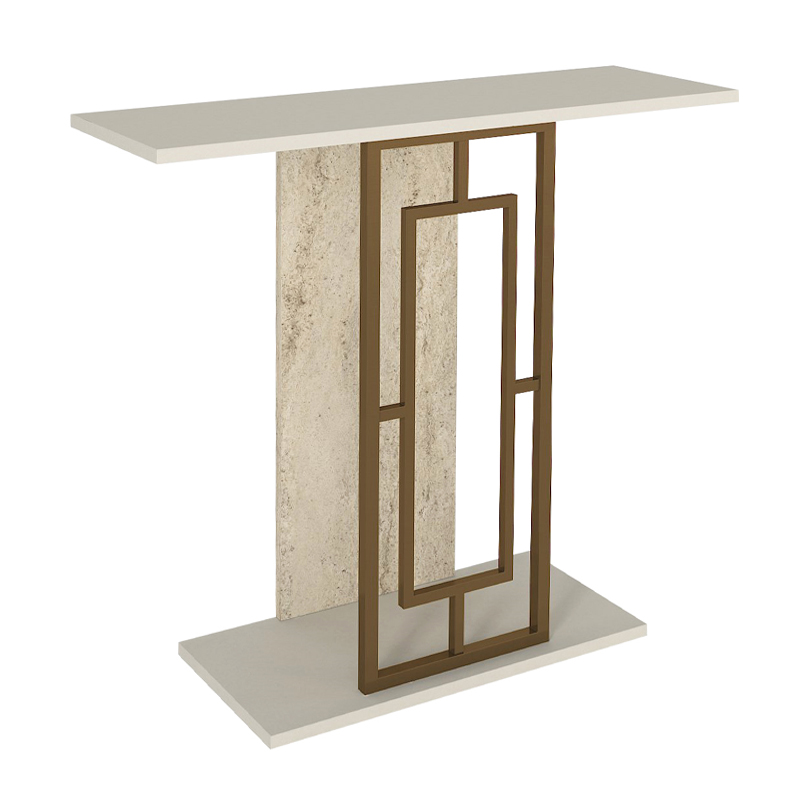 Κονσόλα χρώμα sandstone - travertine - χρυσό 5