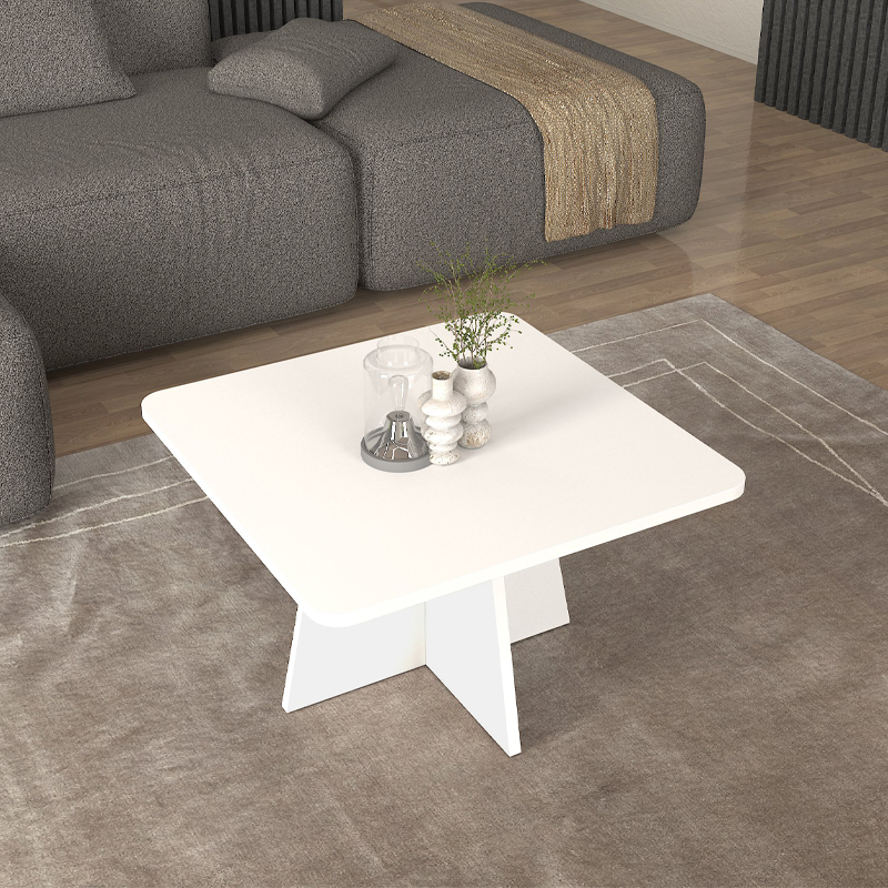 Τραπεζάκι σαλονιού χρώμα λευκό 3