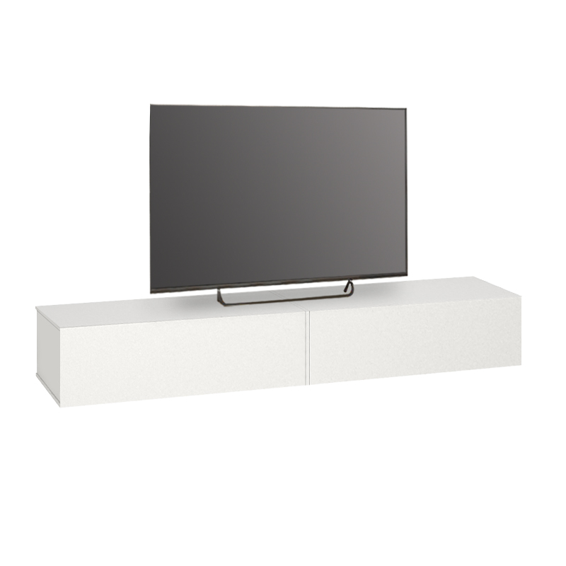 Έπιπλο τηλεόρασης επιτοίχιο χρώμα λευκό 5