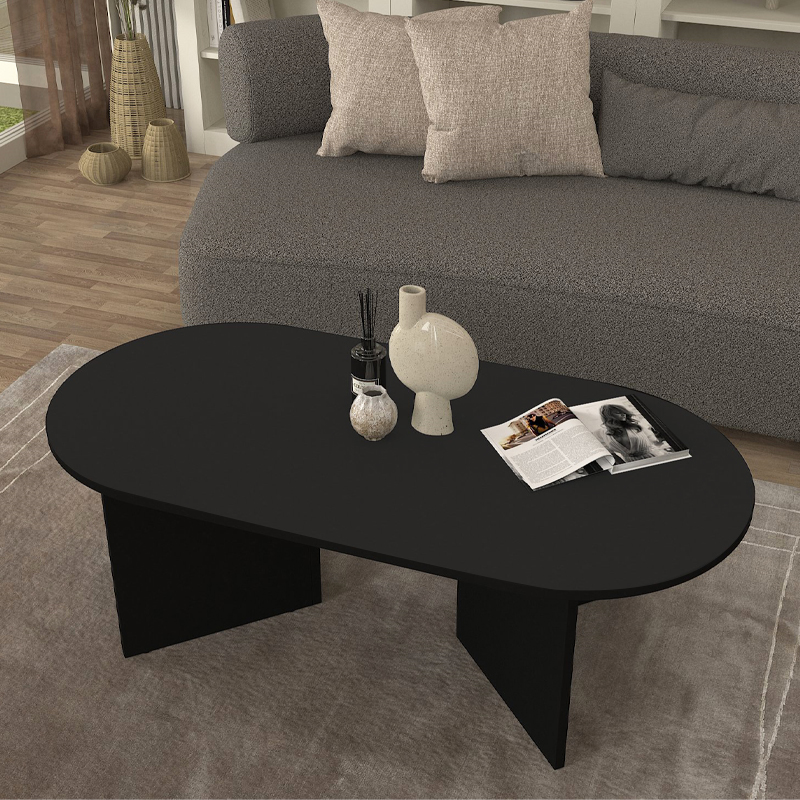 Τραπεζάκι σαλονιού χρώμα μαύρο