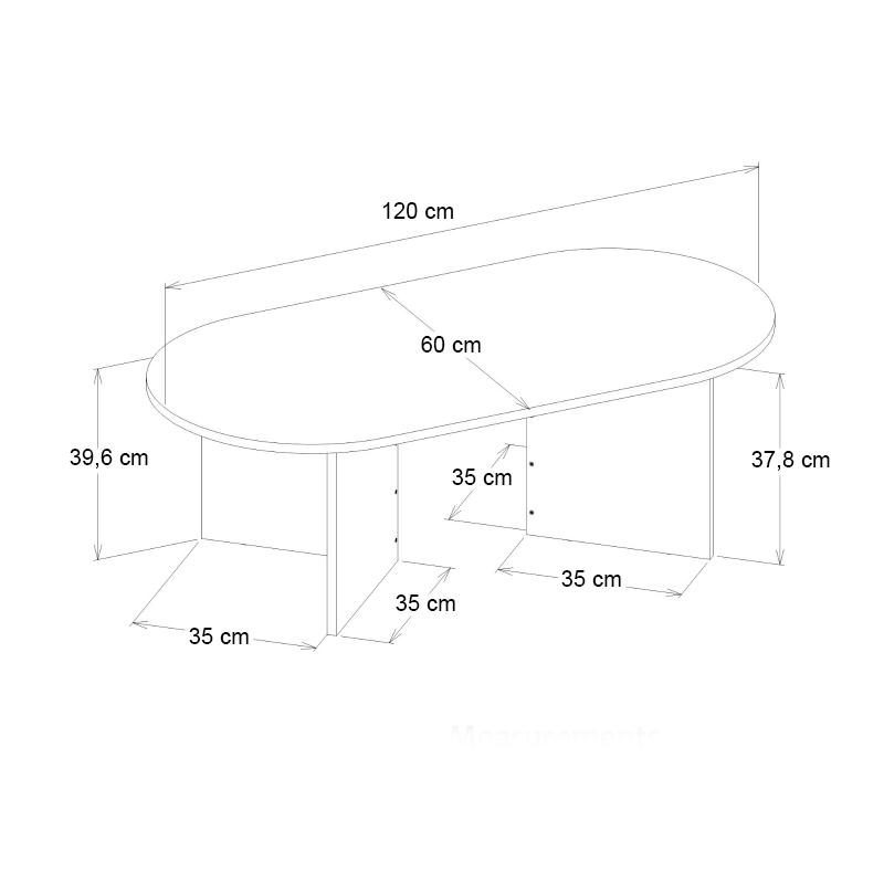 Τραπεζάκι σαλονιού χρώμα μαύρο 4
