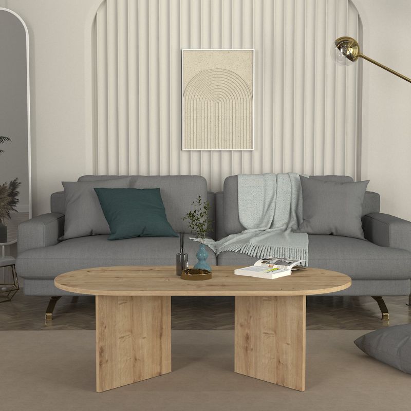 Τραπεζάκι σαλονιού χρώμα oak 3