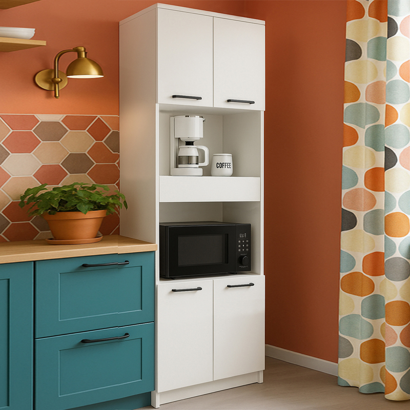 Ντουλάπι κουζίνας - μπάνιου χρώμα λευκό