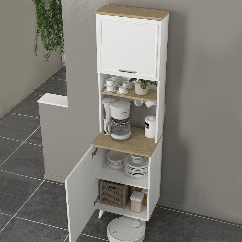 Έπιπλο κουζίνας 1 χρώμα λευκό - oak 4