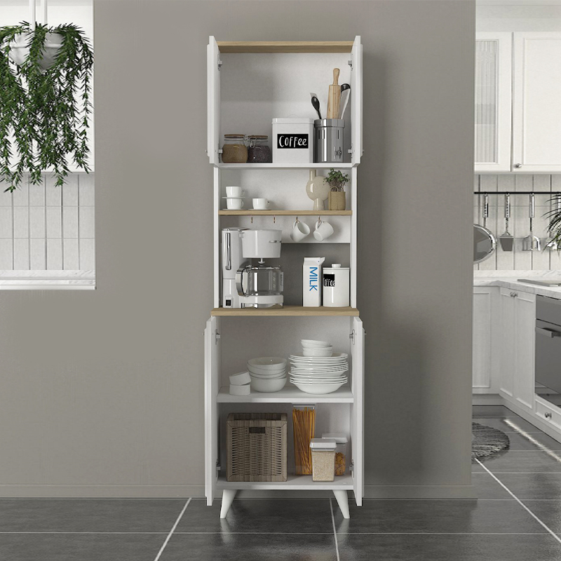 Έπιπλο κουζίνας 2 χρώμα λευκό - oak 2