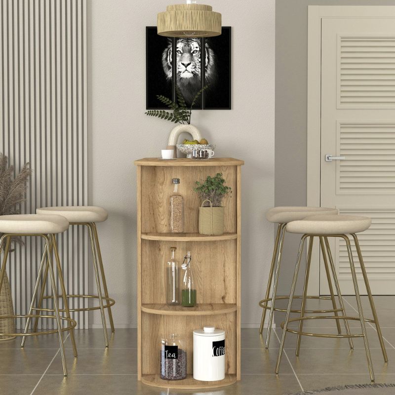 Τραπέζι μπαρ χρώμα oak 3