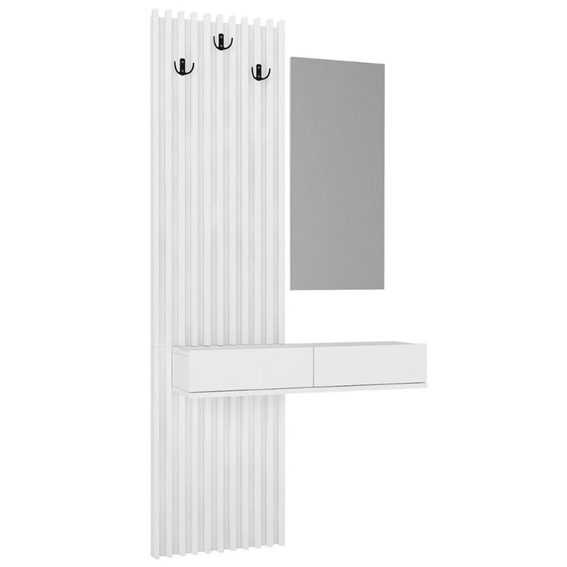 Έπιπλο εισόδου χρώμα λευκό 8