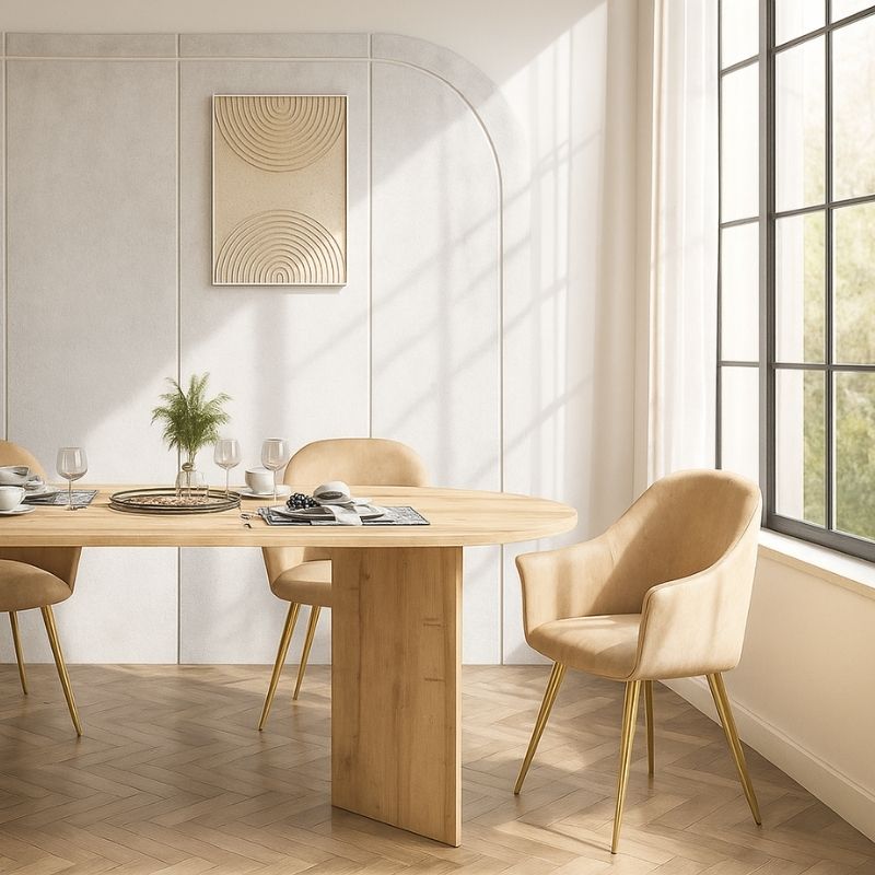 Τραπέζι χρώμα oak 5