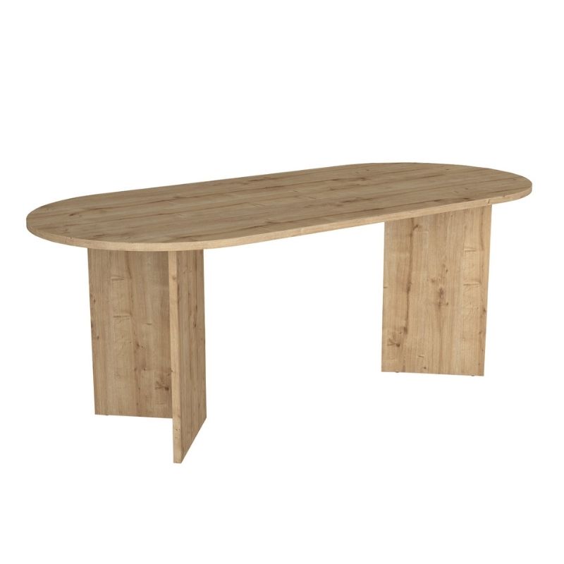 Τραπέζι χρώμα oak 6