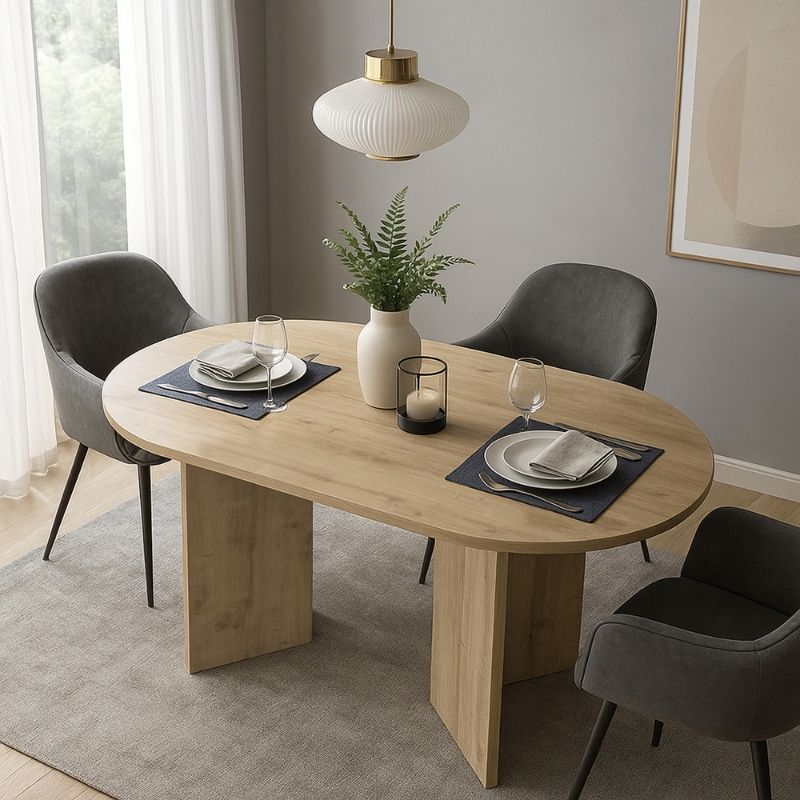 Τραπέζι χρώμα oak