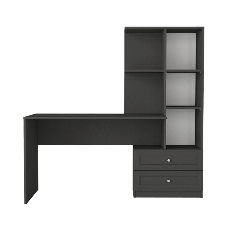 Γραφείο εργασίας χρώμα ανθρακί 6