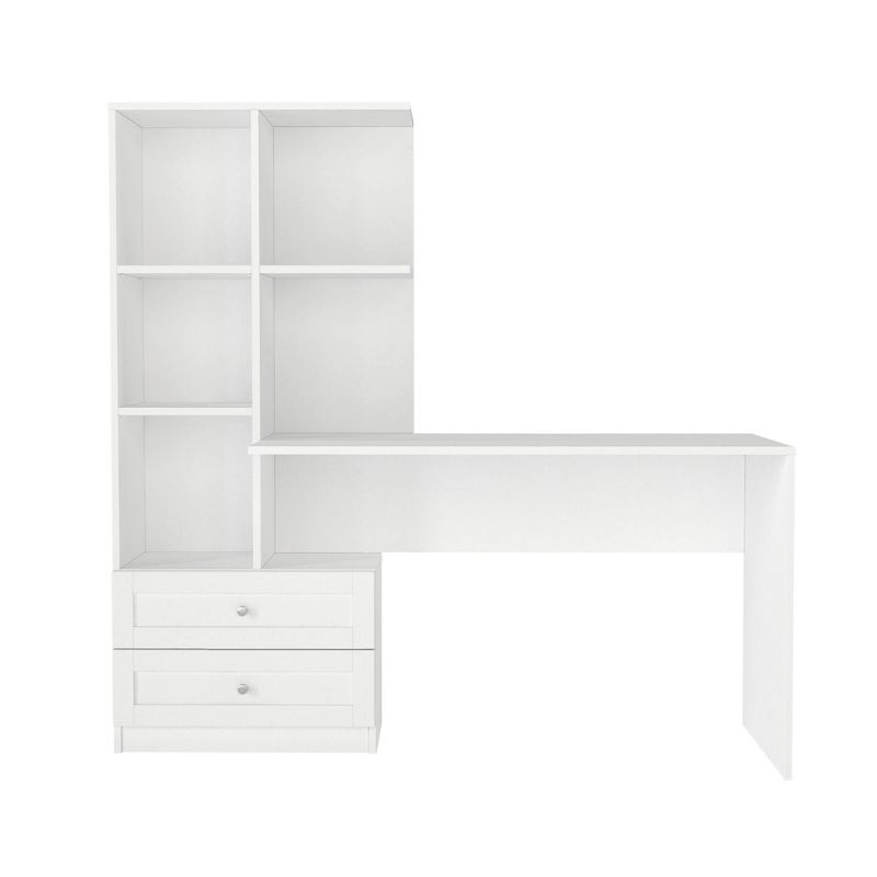Γραφείο εργασίας χρώμα λευκό 7