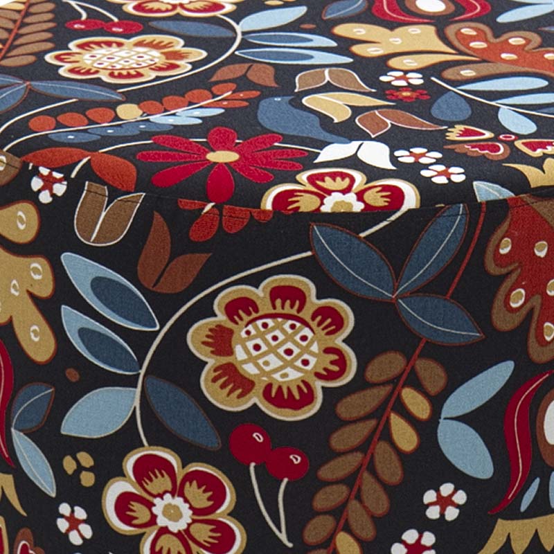 Σκαμπώ κύλινδρος υφασμάτινο χρώμα πολύχρωμο 3