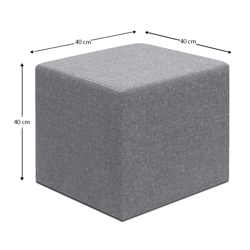 Σκαμπώ υφασμάτινο χρώμα γκρι 4