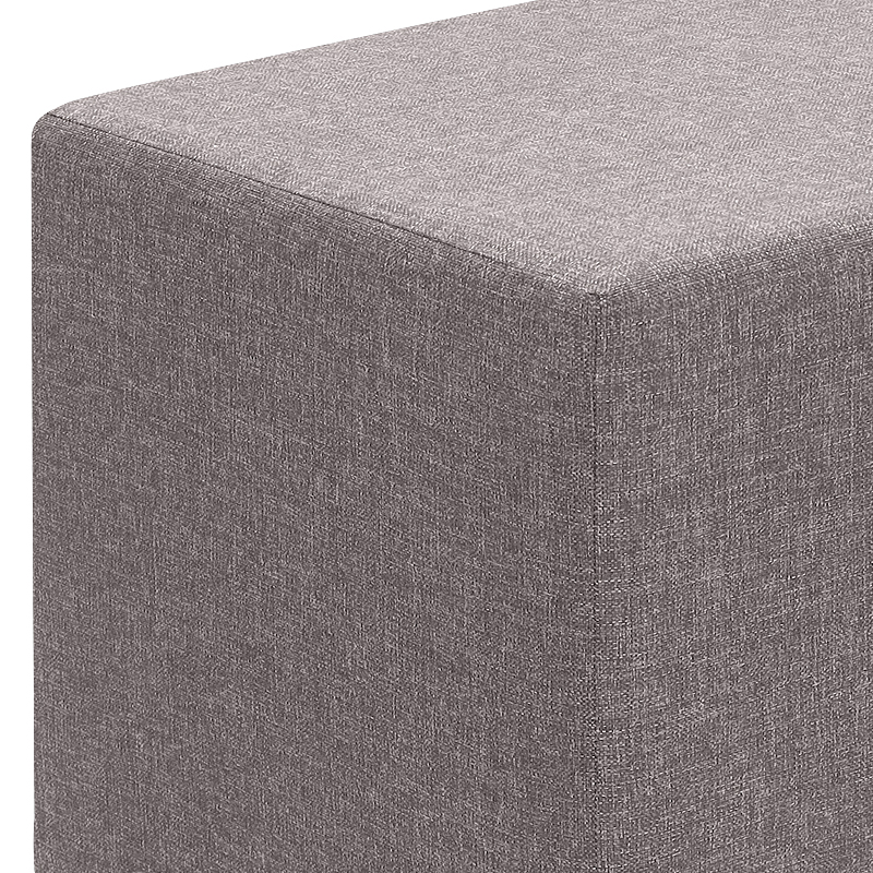 Σκαμπώ υφασμάτινο χρώμα καφέ 3