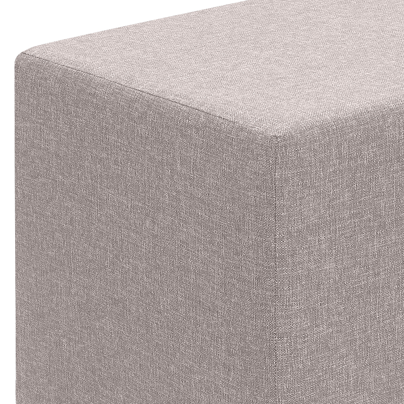 Σκαμπώ υφασμάτινο χρώμα μπεζ 3