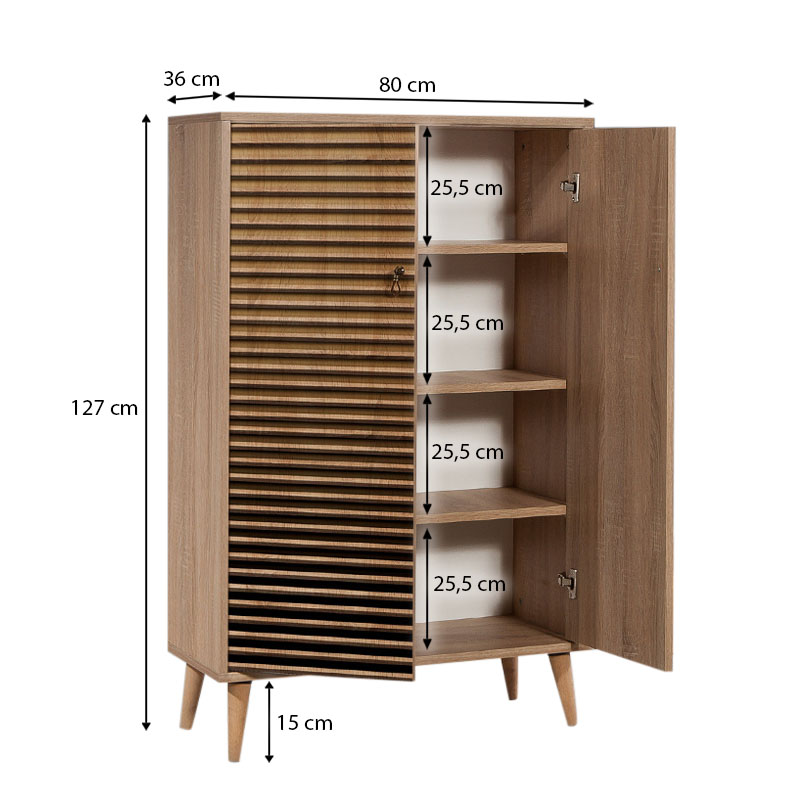 Παπουτσοθήκη - Ντουλάπι χρώμα 6