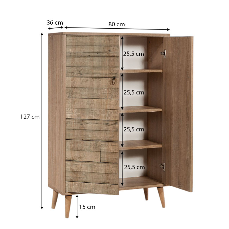 Παπουτσοθήκη - Ντουλάπι χρώμα 6