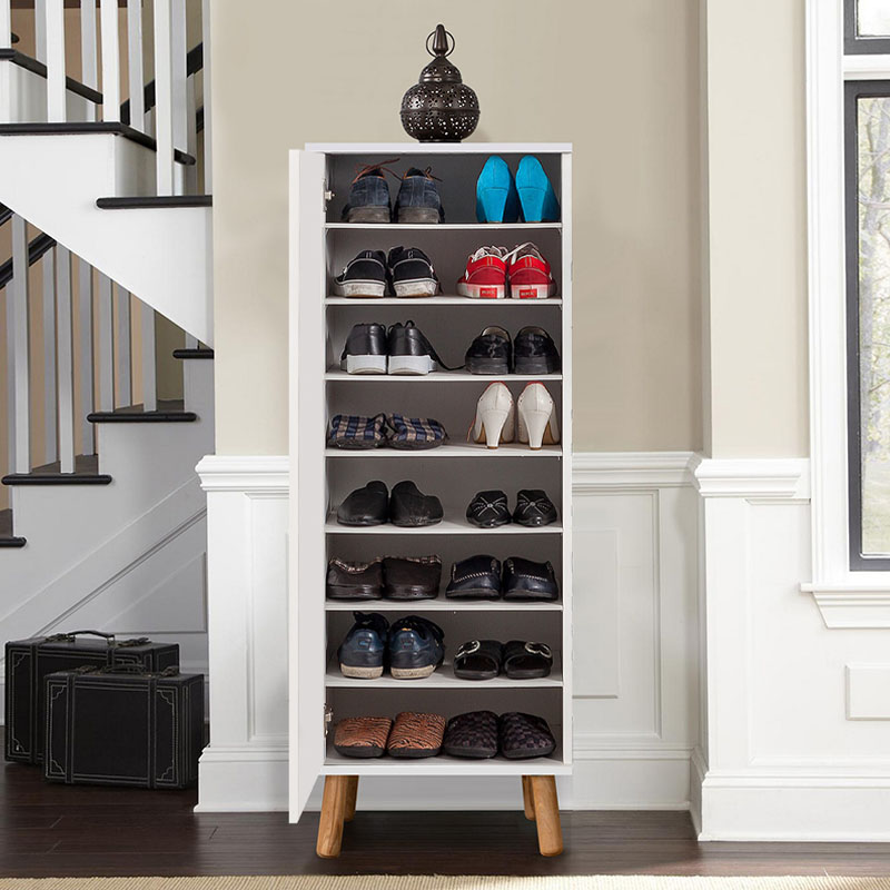 Ντουλάπι κουζίνας/μπάνιου - Παπουτσοθήκη χρώμα λευκό 2