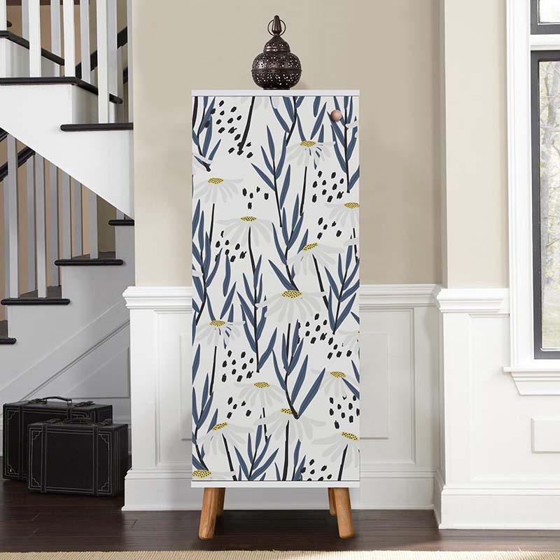 Ντουλάπι κουζίνας/μπάνιου - Παπουτσοθήκη χρώμα λευκό 3