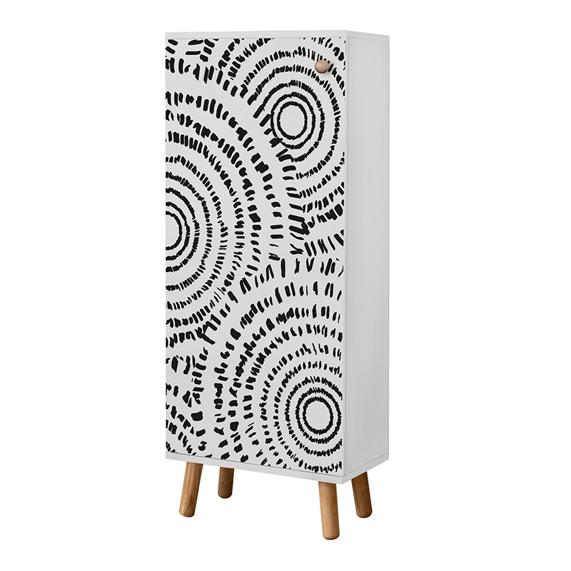 Ντουλάπι κουζίνας/μπάνιου - Παπουτσοθήκη χρώμα λευκό 4