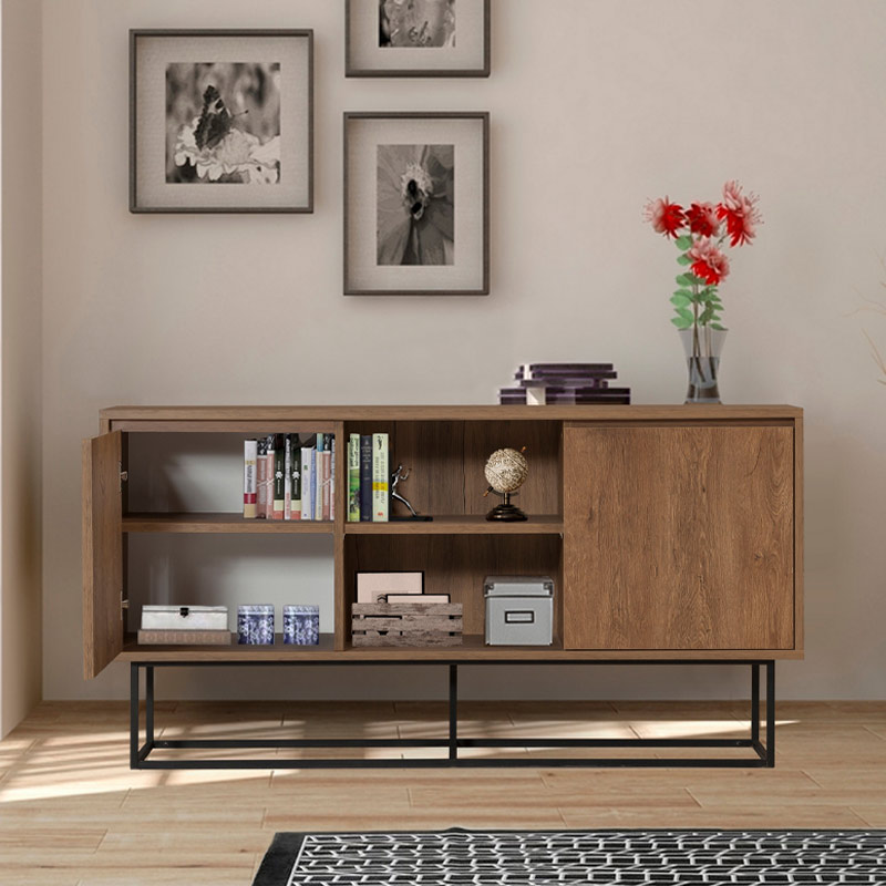 Μπουφές χρώμα καρυδί 2