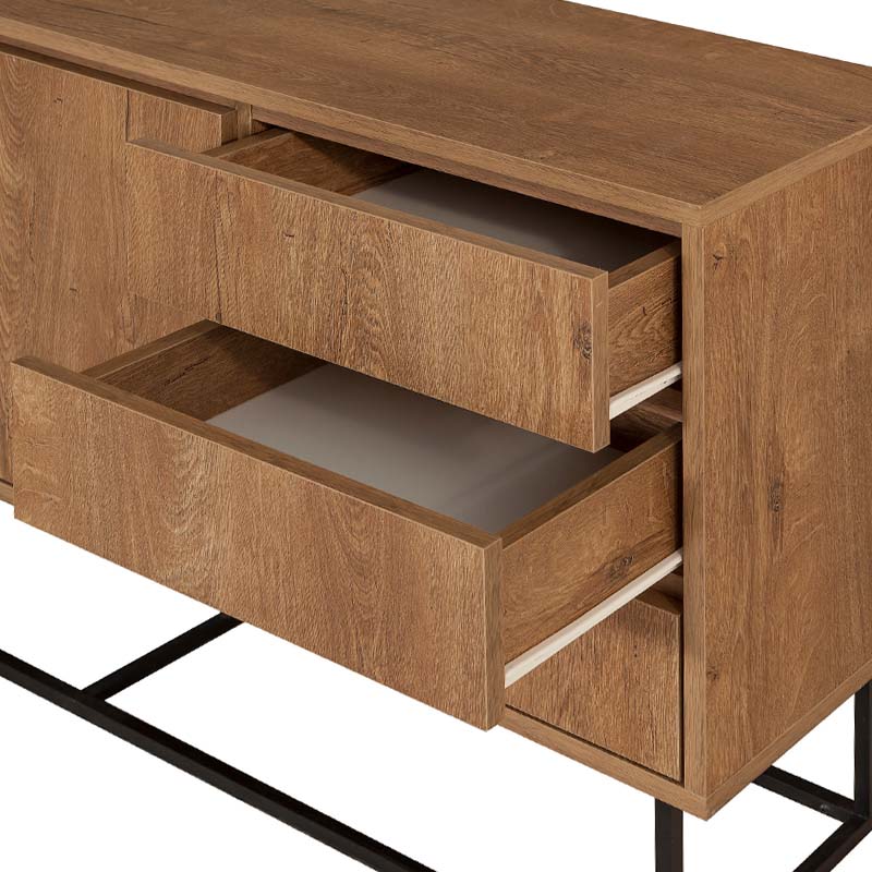 Μπουφές χρώμα καρυδί 3