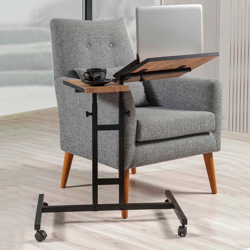 Τραπεζάκι βοηθητικό - πολυμορφικό χρώμα 67x45,5x62/87εκ. 2