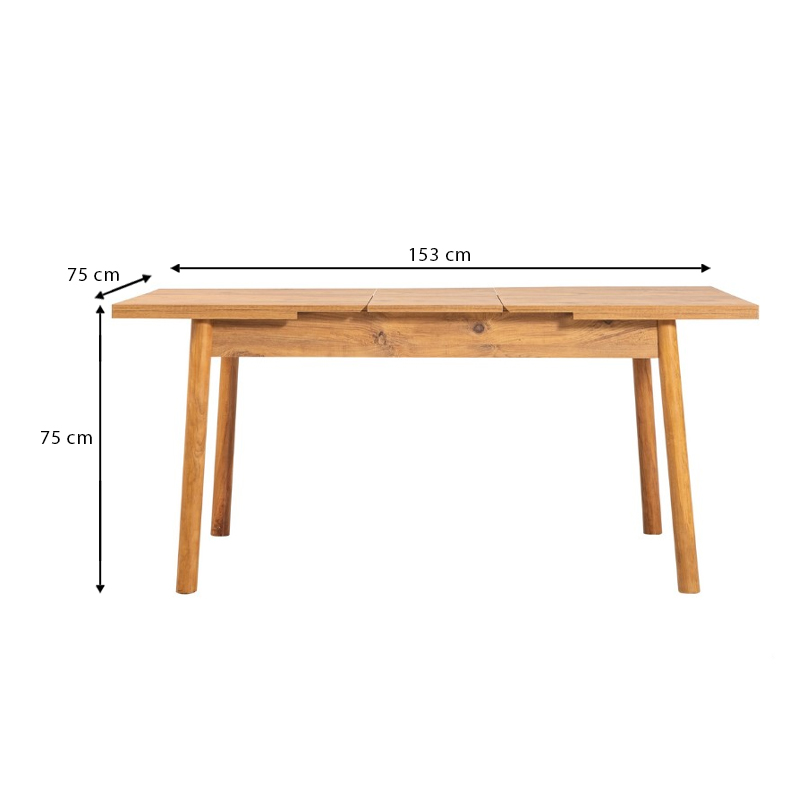 Τραπέζι επεκτεινόμενο χρώμα 120/ 7