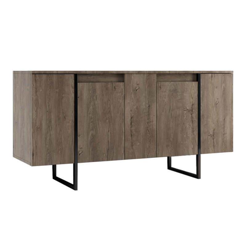 Μπουφές χρώμα καρυδί