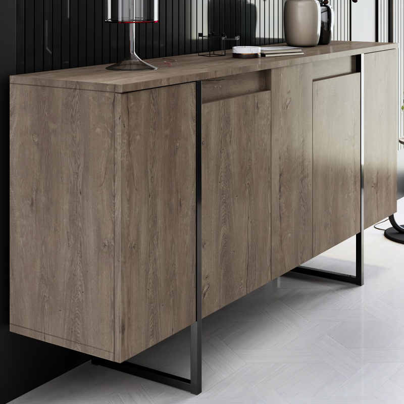 Μπουφές χρώμα καρυδί 4