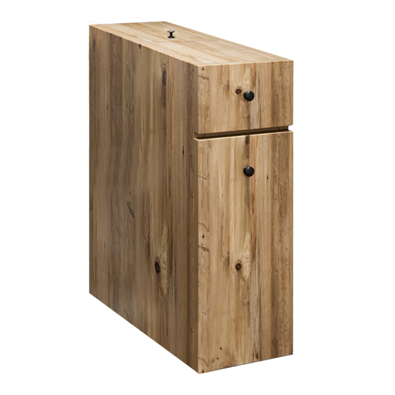 Ντουλάπι μπάνιου χρώμα φυσικό οξιάς 3