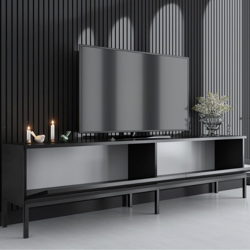 Έπιπλο τηλεόρασης χρώμα μαύρο 4