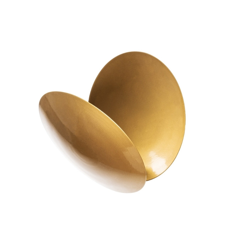 Απλίκα τοίχου Led μεταλλική χρώμα χρυσό 6