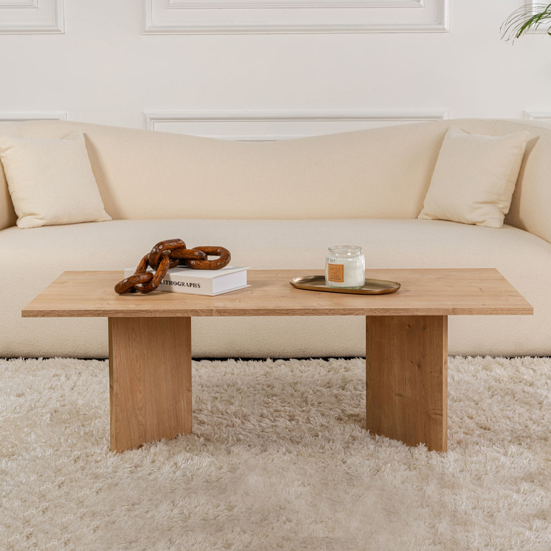 Τραπεζάκι σαλονιού χρώμα oak 3