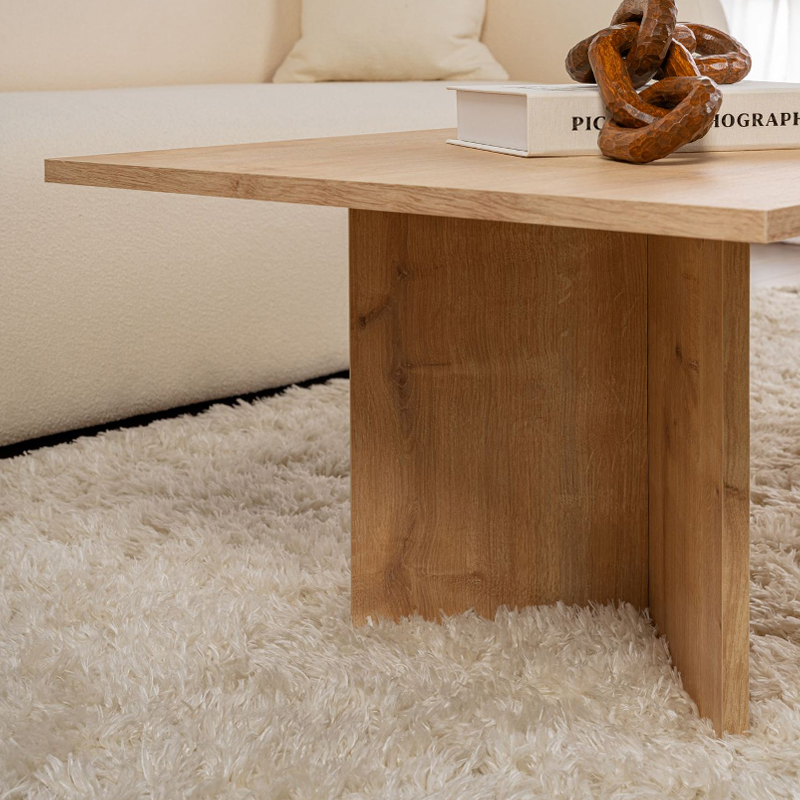 Τραπεζάκι σαλονιού χρώμα oak 4