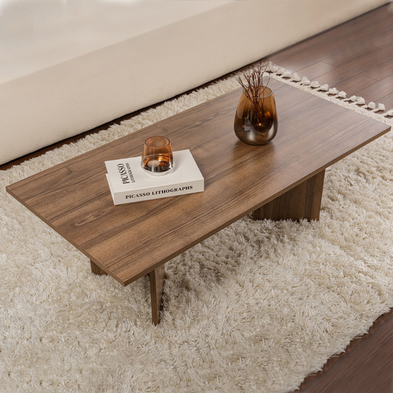 Τραπεζάκι σαλονιού χρώμα καρυδί 2