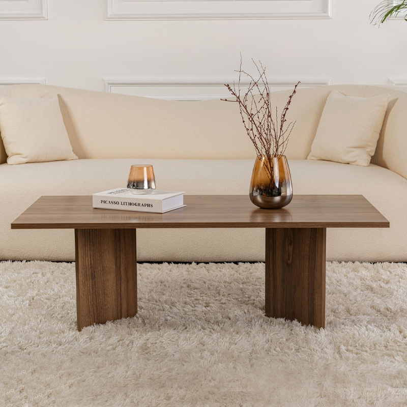 Τραπεζάκι σαλονιού χρώμα καρυδί 3