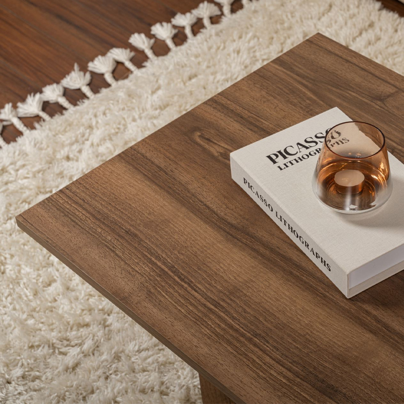 Τραπεζάκι σαλονιού χρώμα καρυδί 5