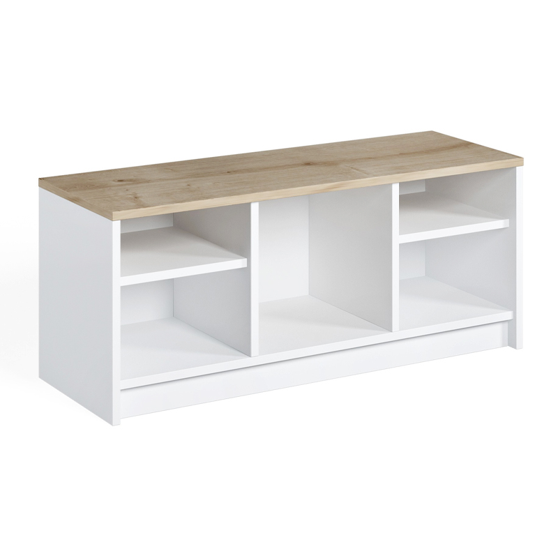 Παπουτσοθήκη χρώμα λευκό - oak 3