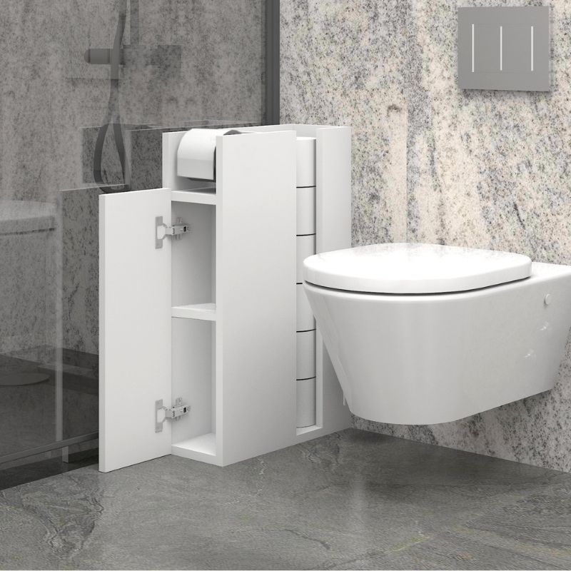 Ντουλάπι μπάνιου χρώμα λευκό 2