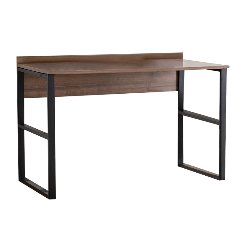 Γραφείο εργασίας χρώμα καρυδί - μαύρο 4