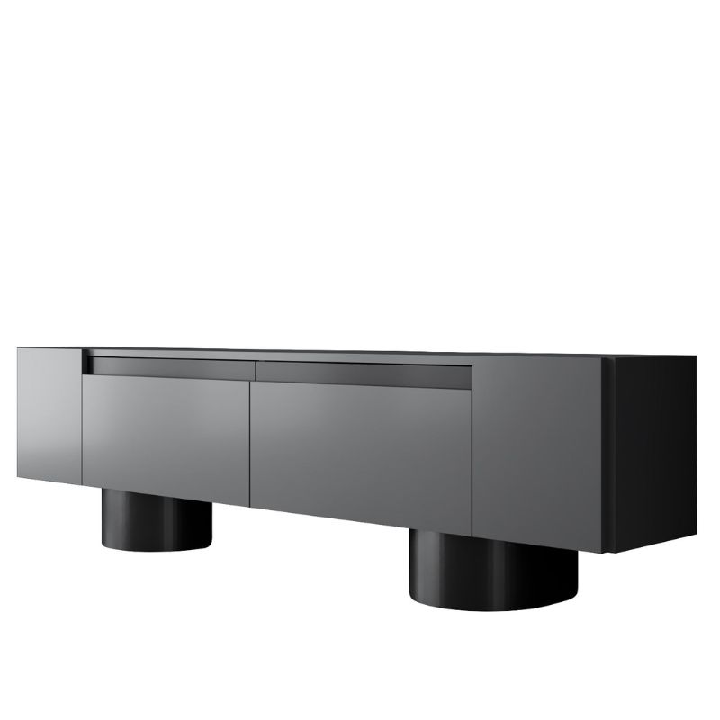 Έπιπλο τηλεόρασης χρώμα ανθρακί 7