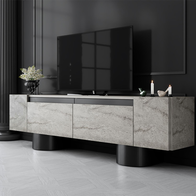 Έπιπλο τηλεόρασης χρώμα travertine