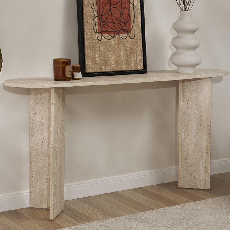 Κονσόλα χρώμα travertine