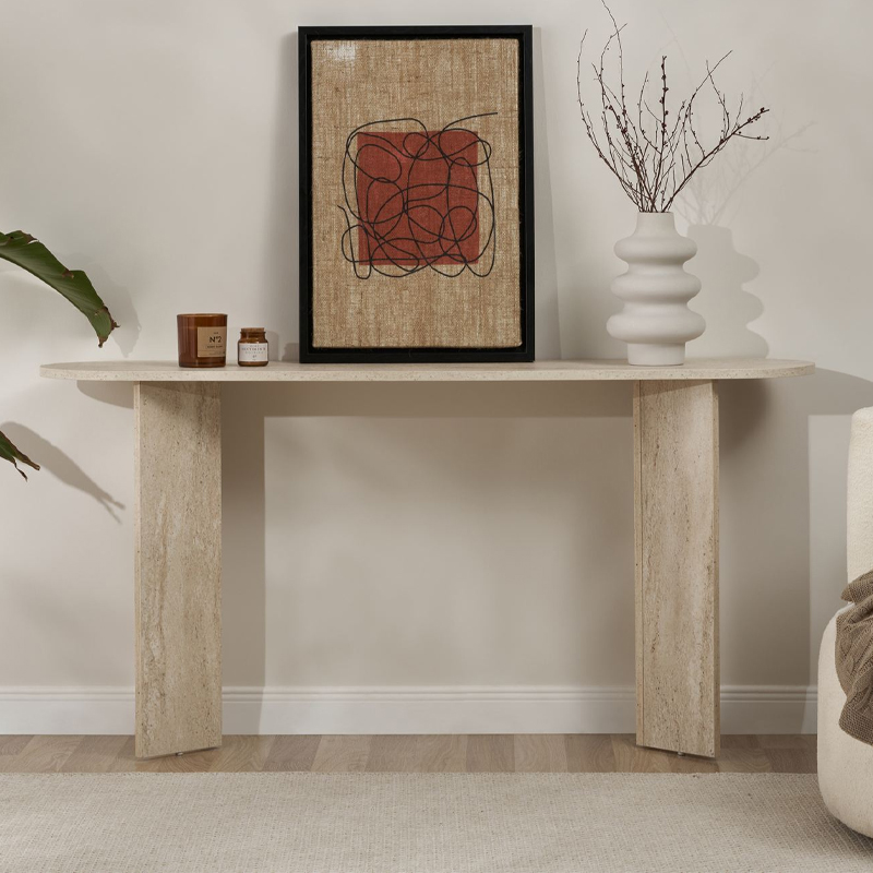 Κονσόλα χρώμα travertine 3