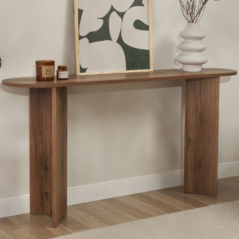 Κονσόλα χρώμα καρυδί