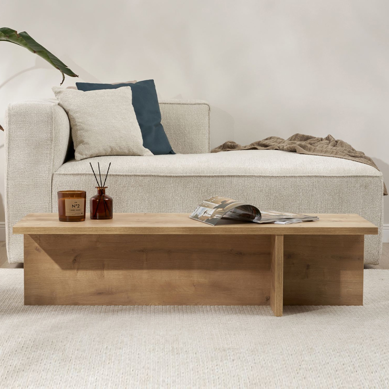 Τραπεζάκι σαλονιού χρώμα oak 3