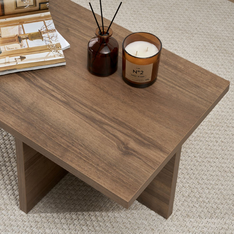 Τραπεζάκι σαλονιού χρώμα καρυδί 5