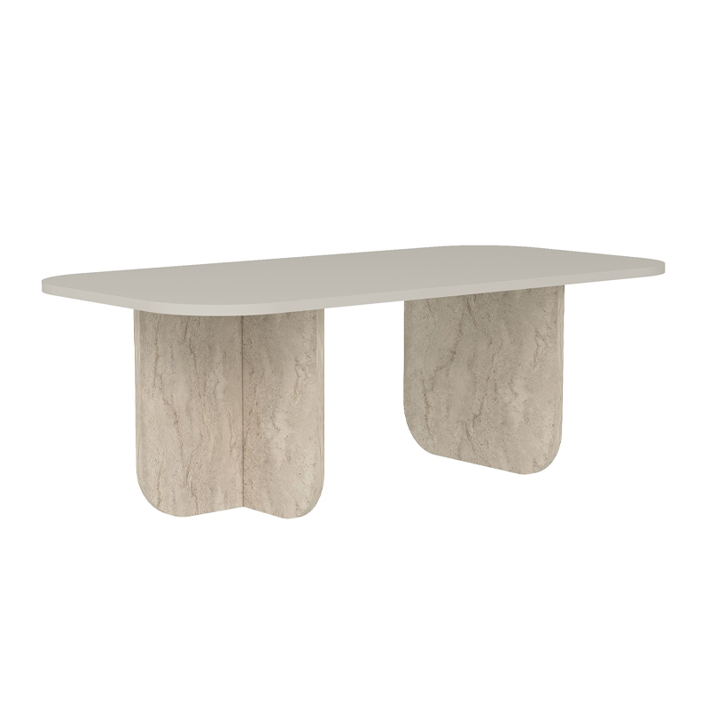 Τραπεζάκι σαλονιού χρώμα sandstone - travertine 4